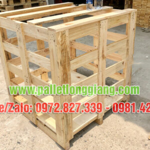 Thùng pallet nan thưa